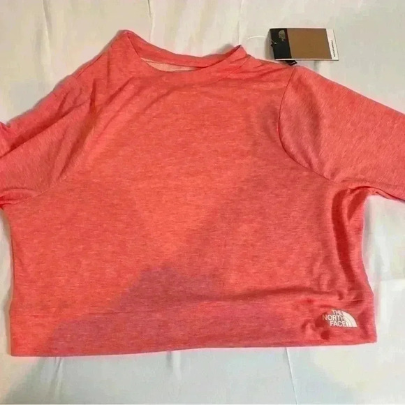 NWT! NORTH FACE Women's Orange Crop Top (Size XXL) - Picture 4 of 10